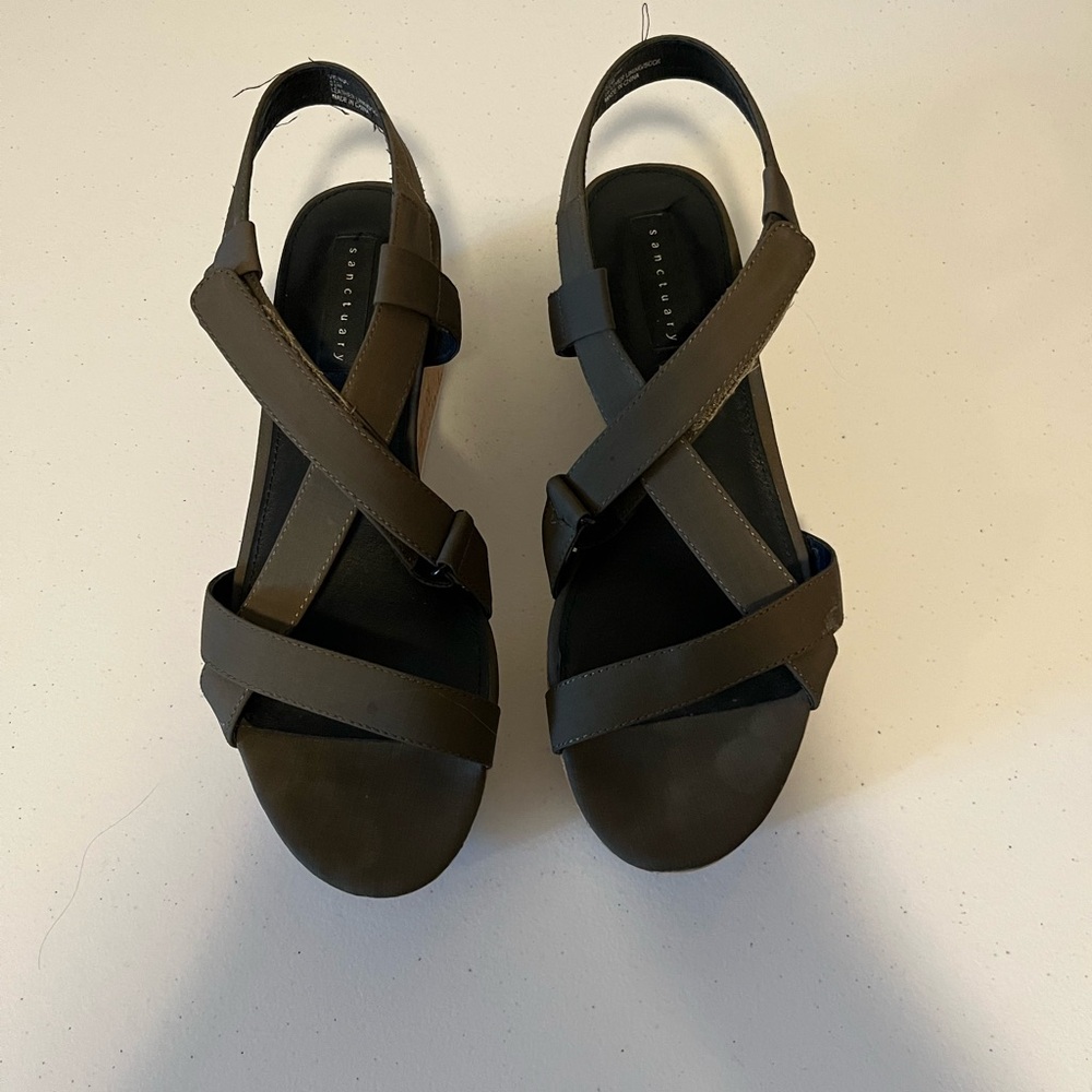 SANCTUARY Vienna‎ Strapply Platform wedge Sandalss